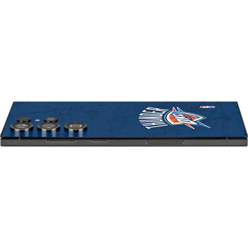 NBA OKC Thunder Distressed Galaxy S25 Ultra Skin
